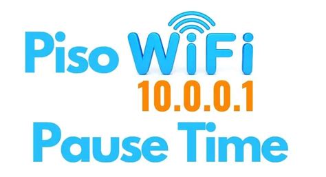 sky piso wifi pause time